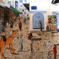 Passeggiata a Sidi Bou Said in Tunisia
